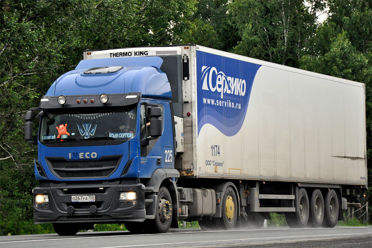 Иркутская область, № 225 — IVECO Stralis ('2012) 460