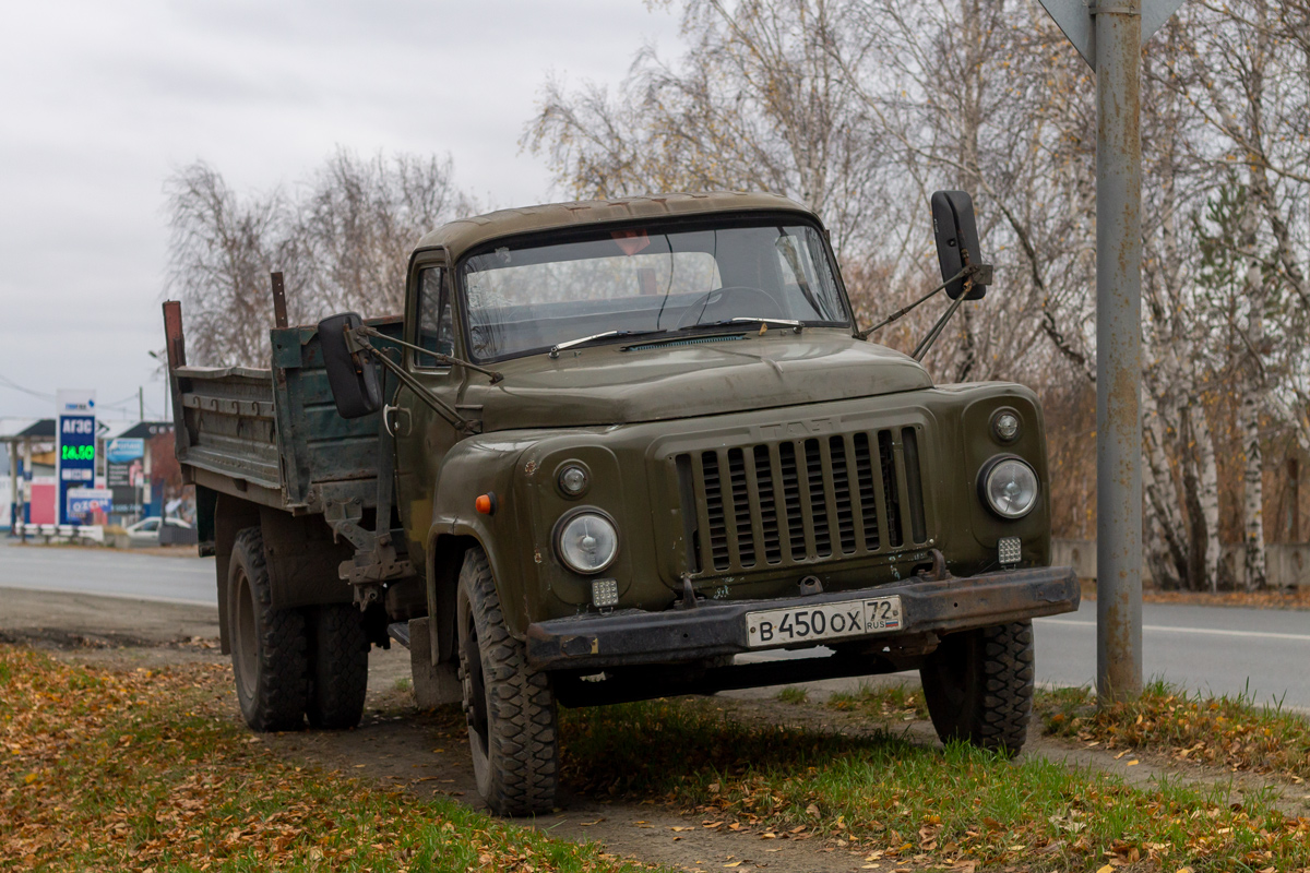 Тюменская область, № В 450 ОХ 72 — ГАЗ-52-05