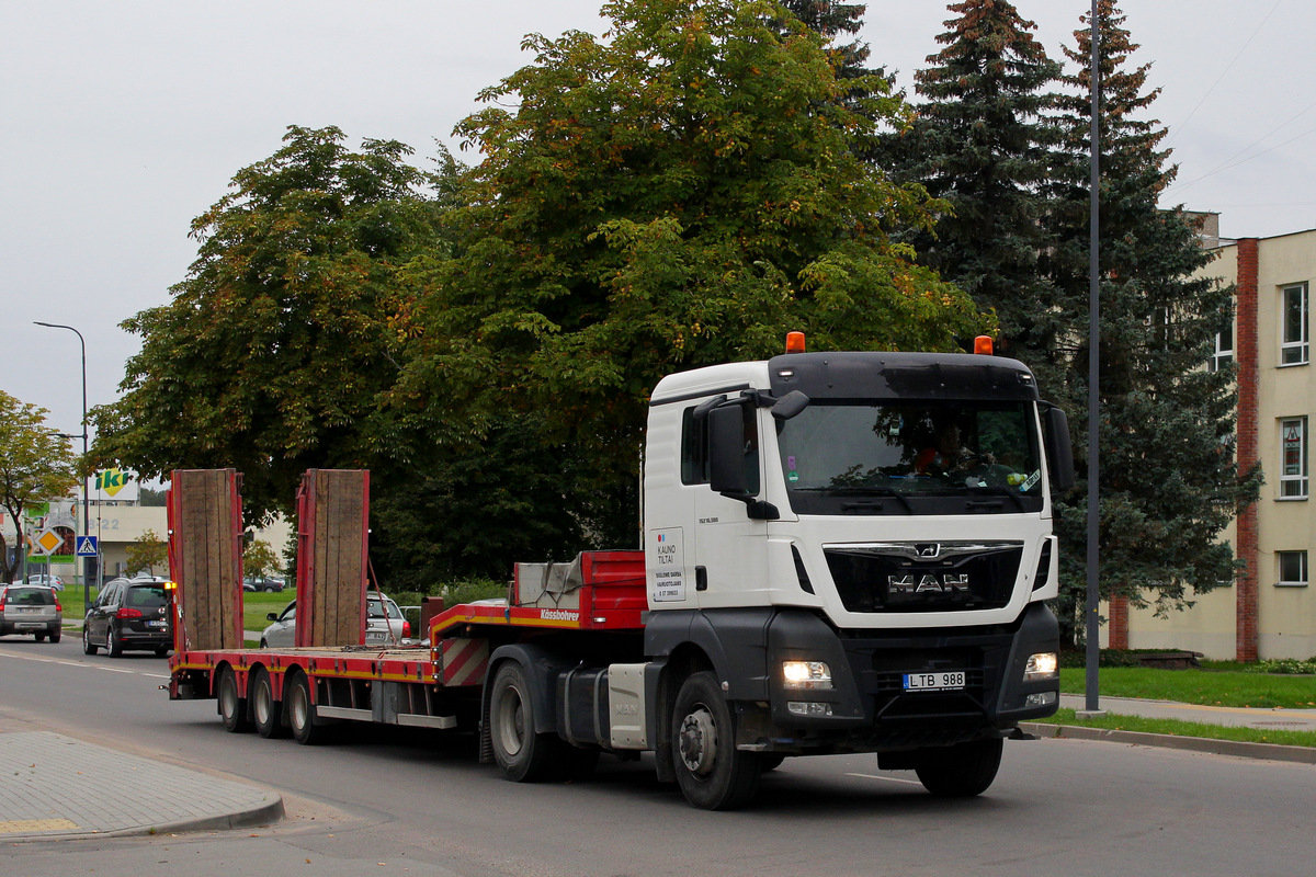 Литва, № LTB 988 — MAN TGX ('2016) 18.500