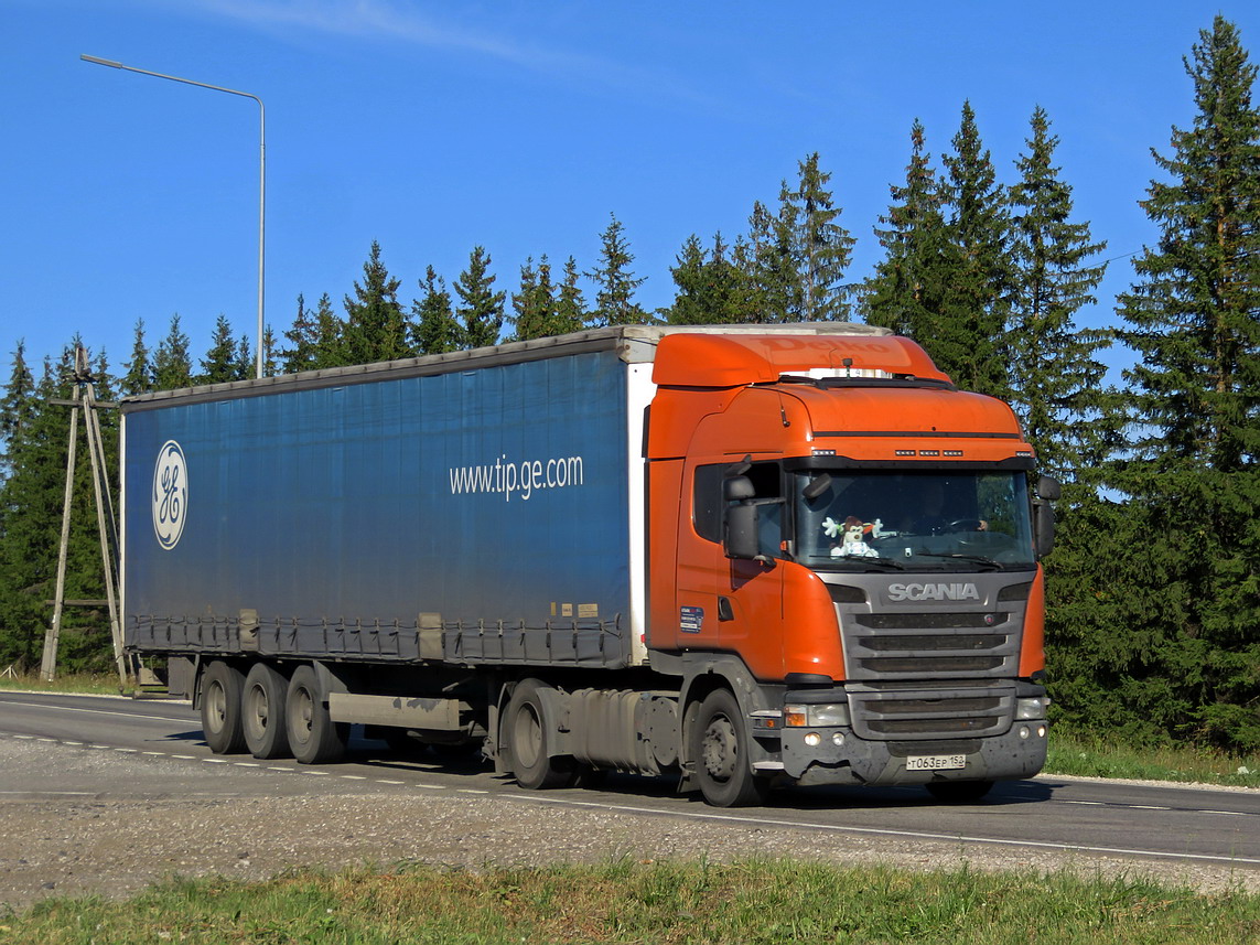 Нижегородская область, № Т 063 ЕР 152 — Scania ('2009) G440