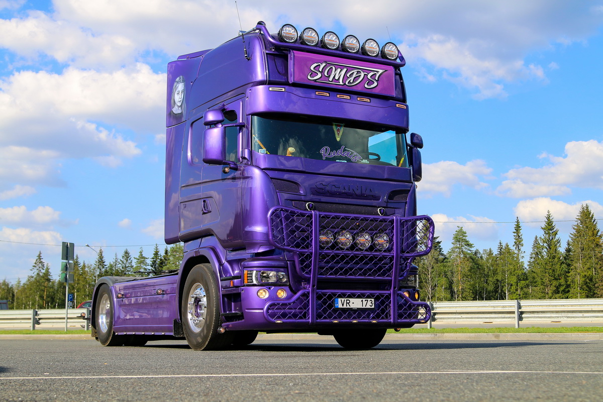 Латвия, № VR-173 — Scania ('2004) R500