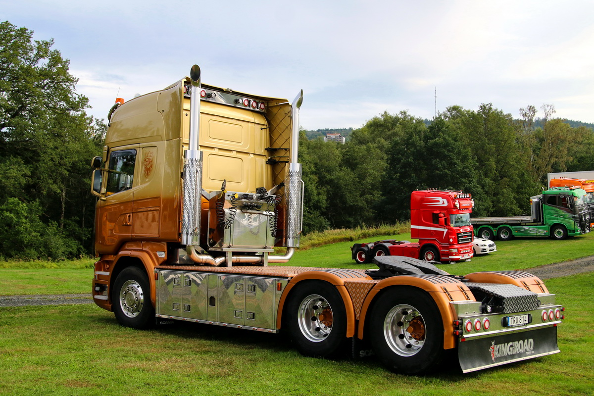 Швеция, № TRU 814 — Scania ('2013) R580