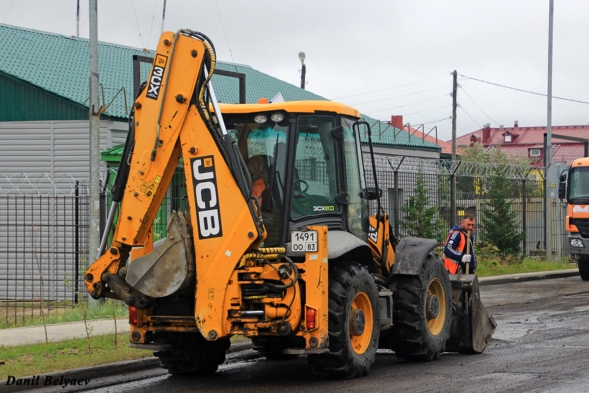 Ненецкий автономный округ, № 1491 ОО 83 — JCB 3CX