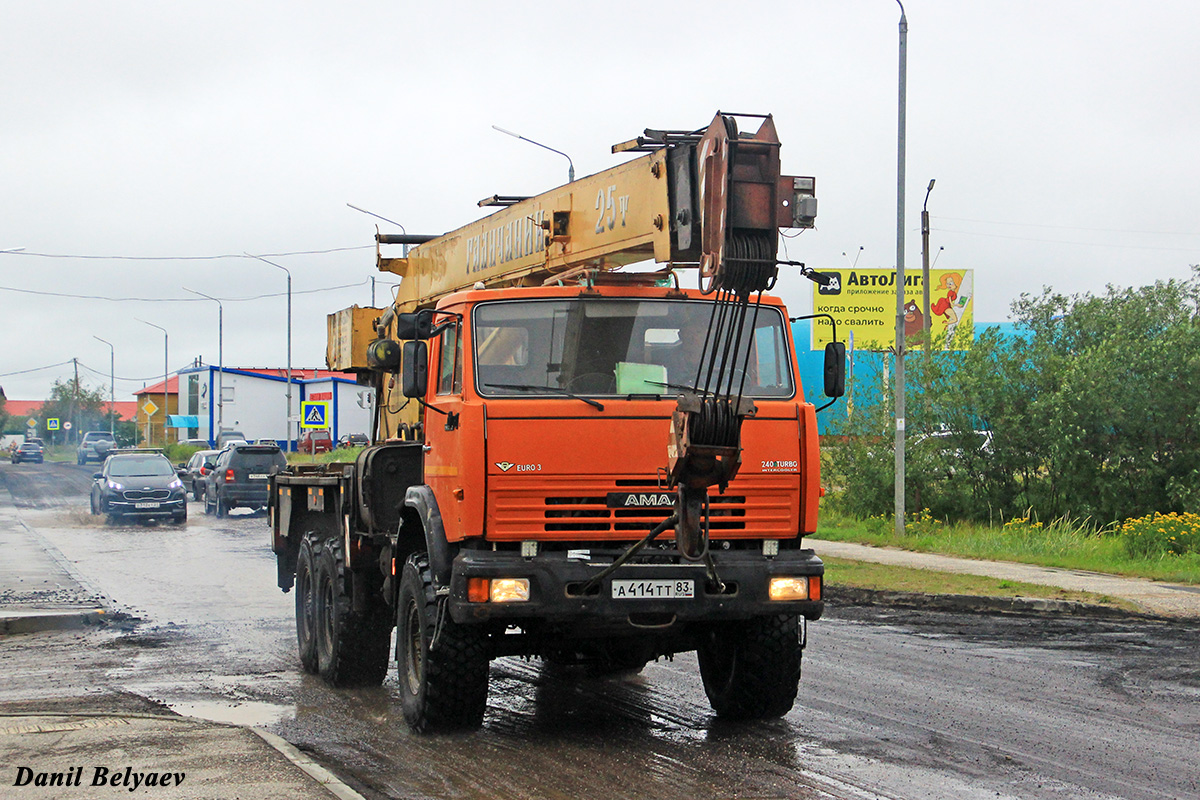 Ненецкий автономный округ, № А 414 ТТ 83 — КамАЗ-43118-15 [43118R]