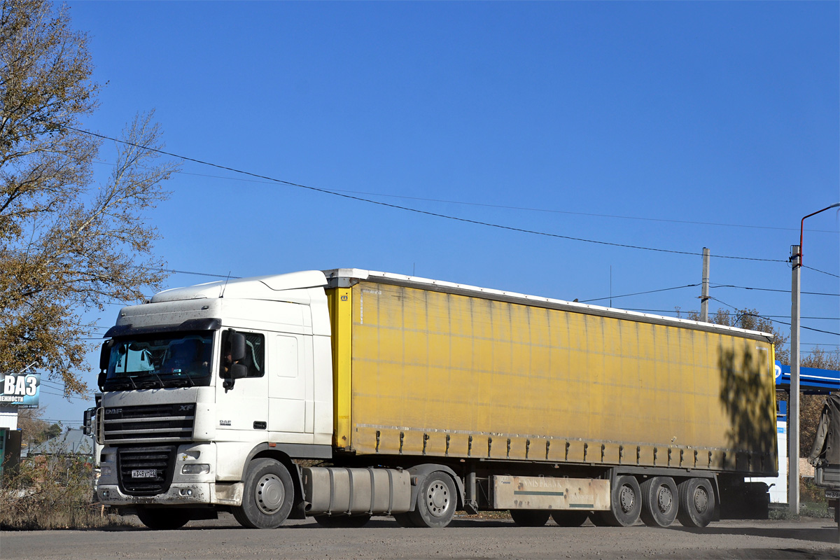 Алтайский край, № Х 348 ХТ 22 — DAF XF105 FT