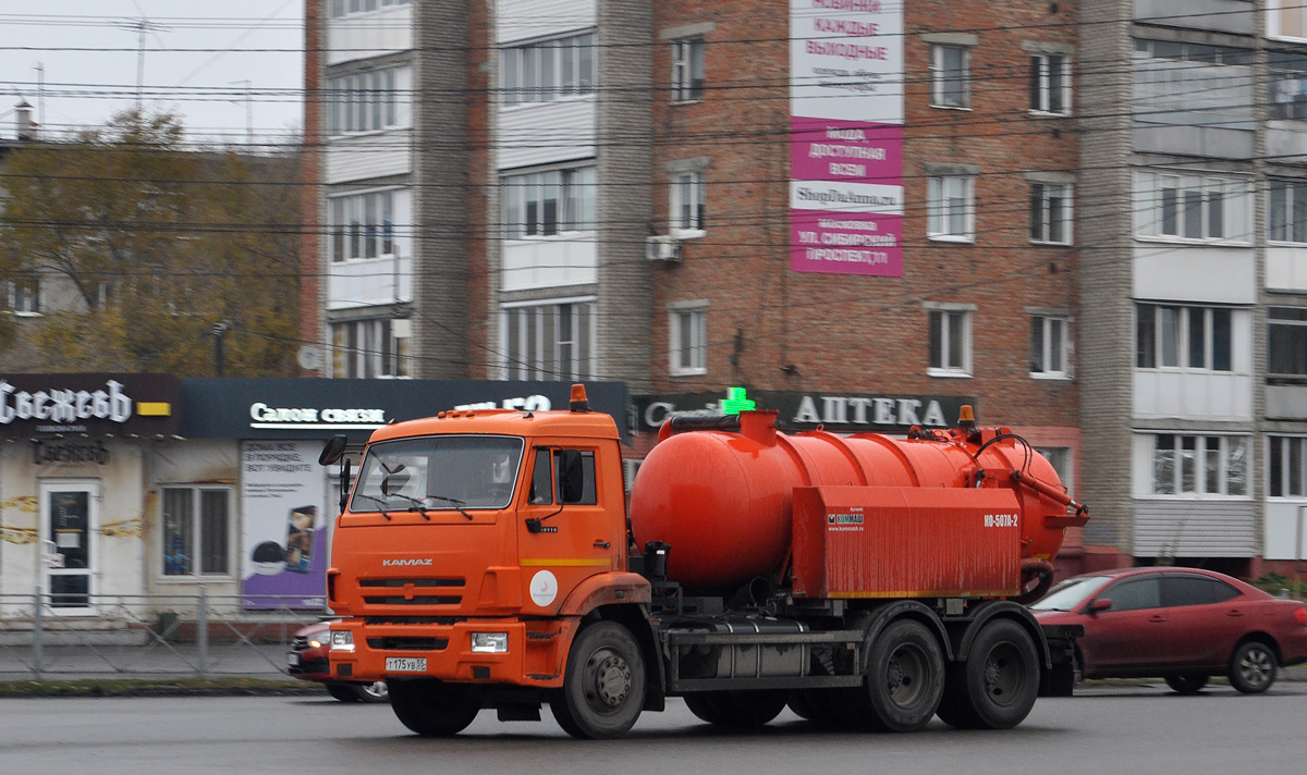 Омская область, № Т 175 УВ 55 — КамАЗ-65115-L4