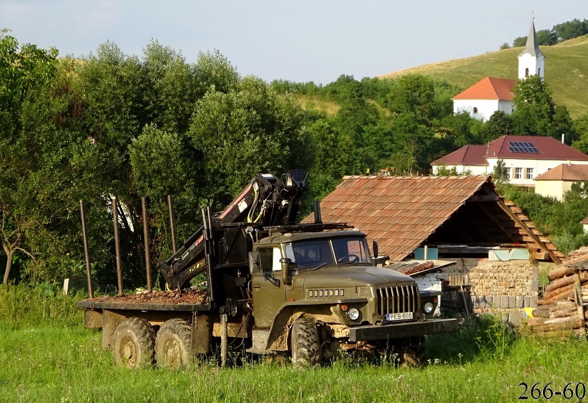 Венгрия, № PEB-508 — Урал-4320 (общая модель)