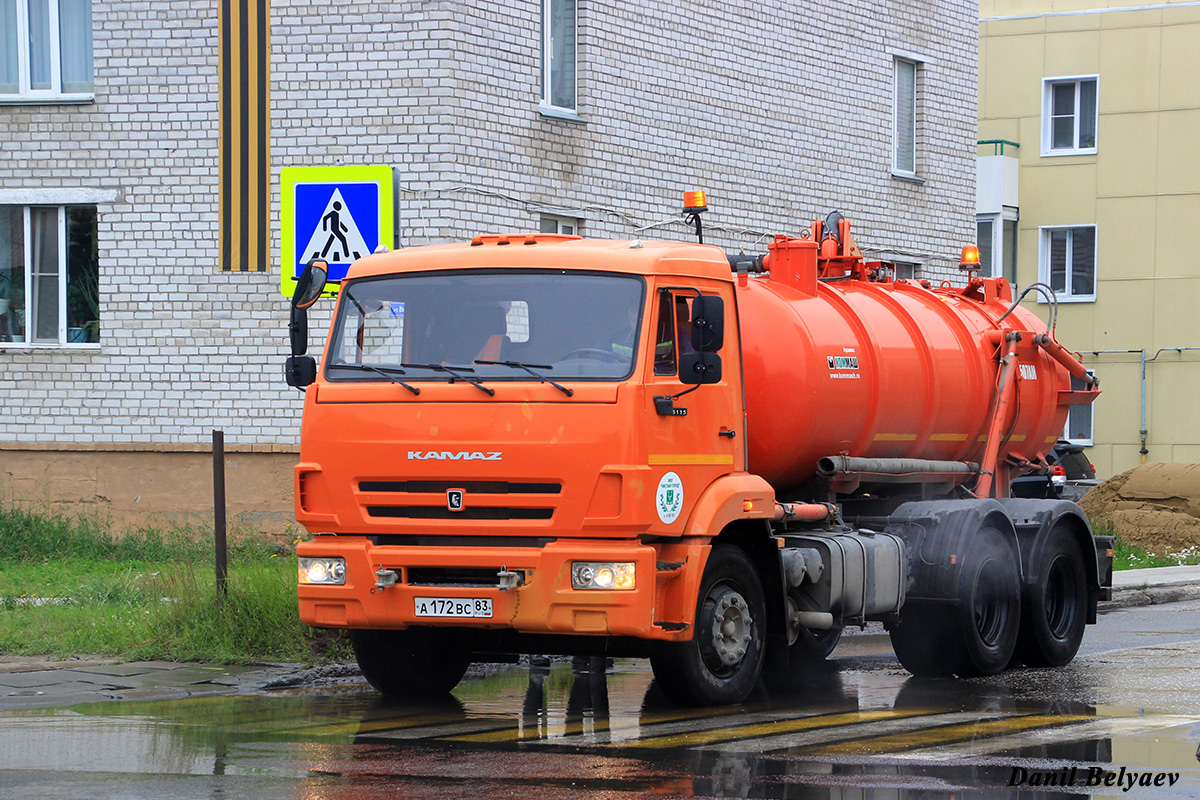 Ненецкий автономный округ, № А 172 ВС 83 — КамАЗ-65115-A4