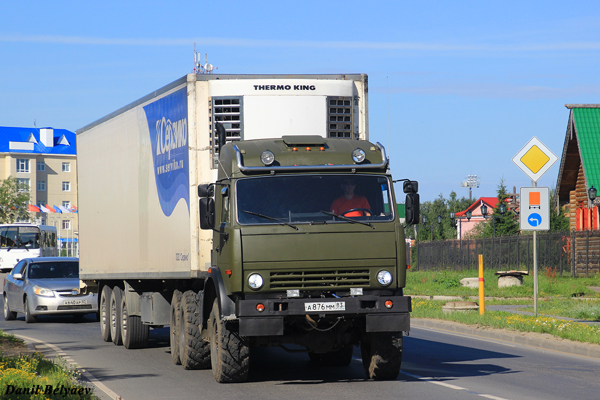 Ненецкий автономный округ, № А 876 ММ 83 — КамАЗ-43101