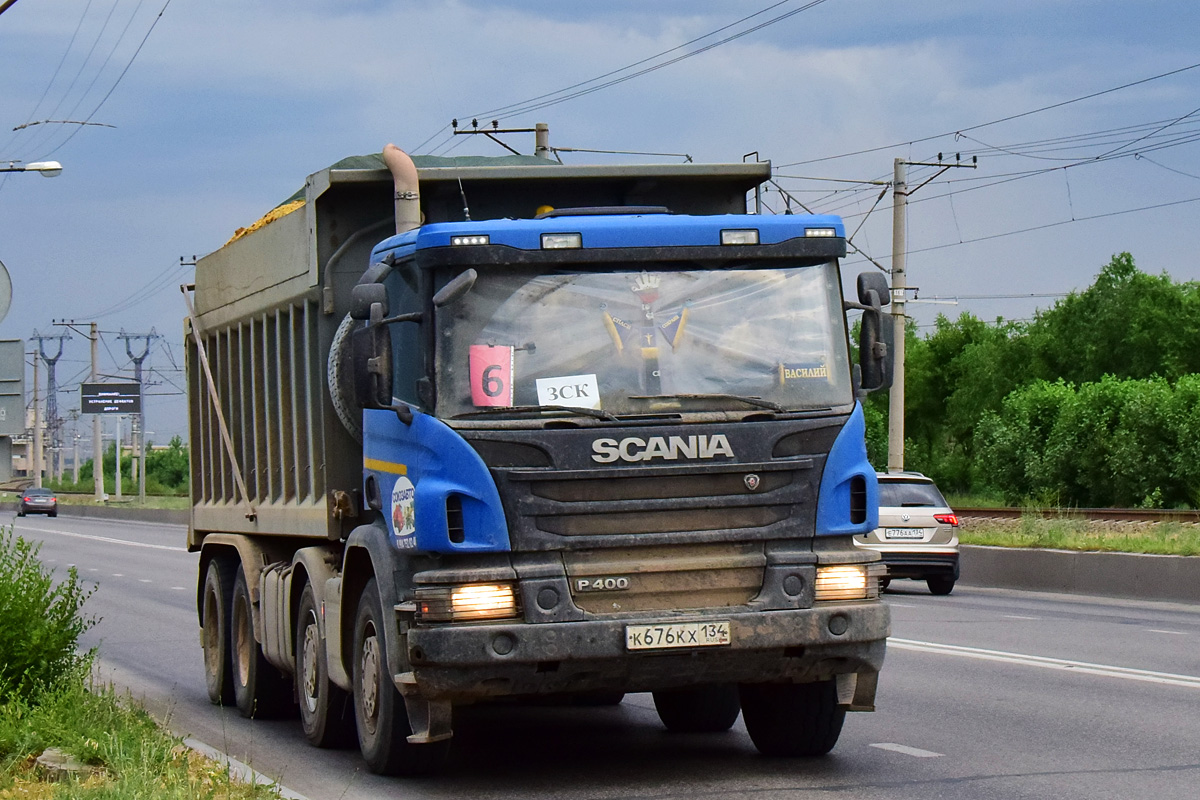 Волгоградская область, № 6 — Scania ('2011) P400