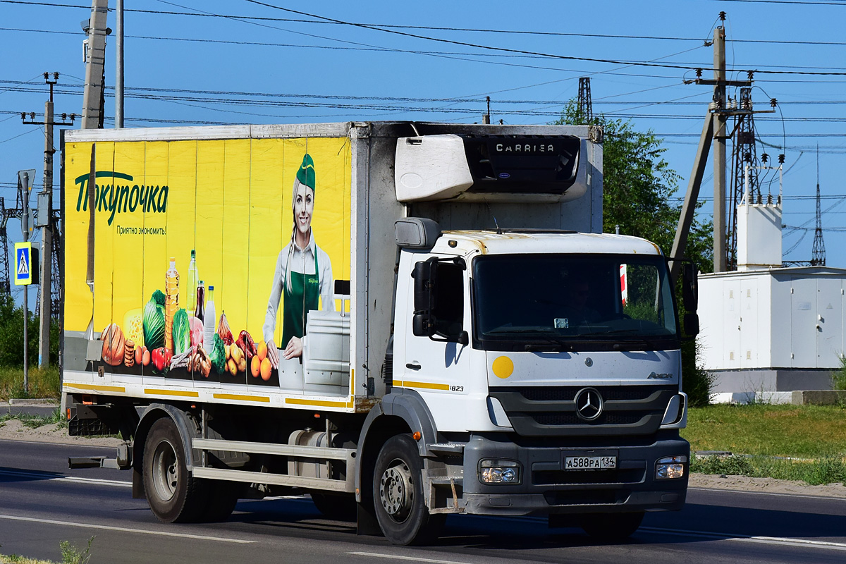 Волгоградская область, № А 588 РА 134 — Mercedes-Benz Axor 1823