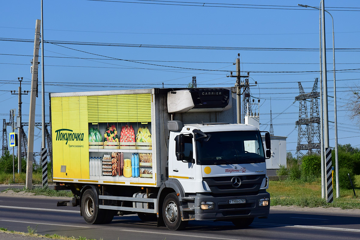 Волгоградская область, № Т 198 ВО 163 — Mercedes-Benz Axor 1823