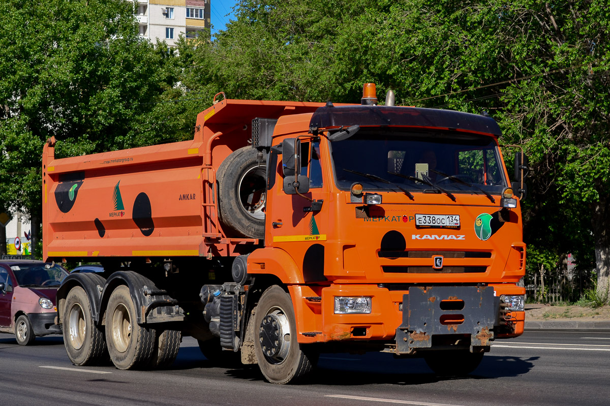 Волгоградская область, № Е 338 ОС 134 — КамАЗ-65115-A5