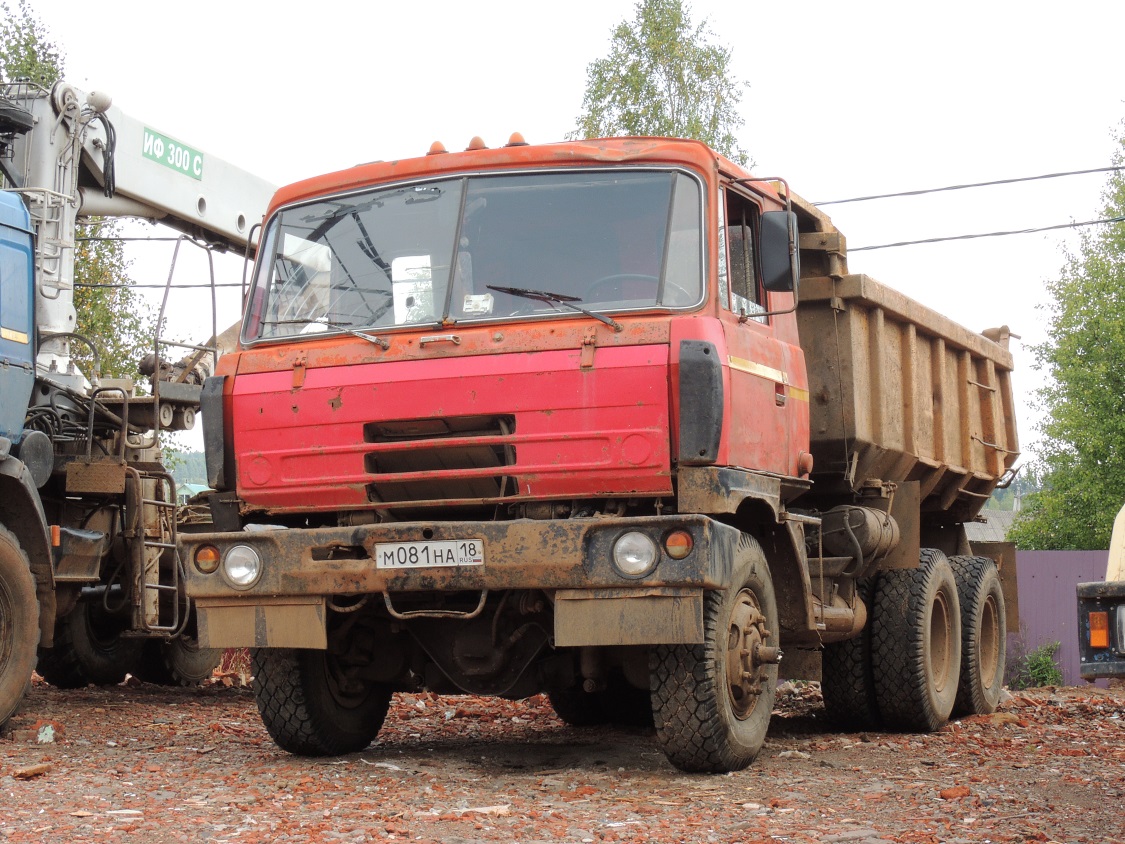 Удмуртия, № М 081 НА 18 — Tatra 815-2 S1