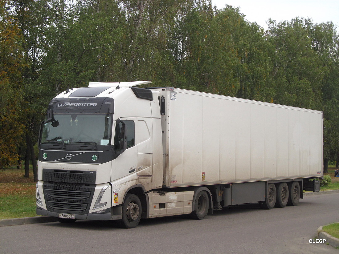 Смоленская область, № М 580 ОС 67 — Volvo ('2020) FH.500 [X9P]