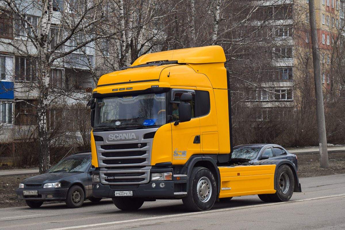 Алтайский край, № Р 433 РХ 33 — Scania ('2013) G440