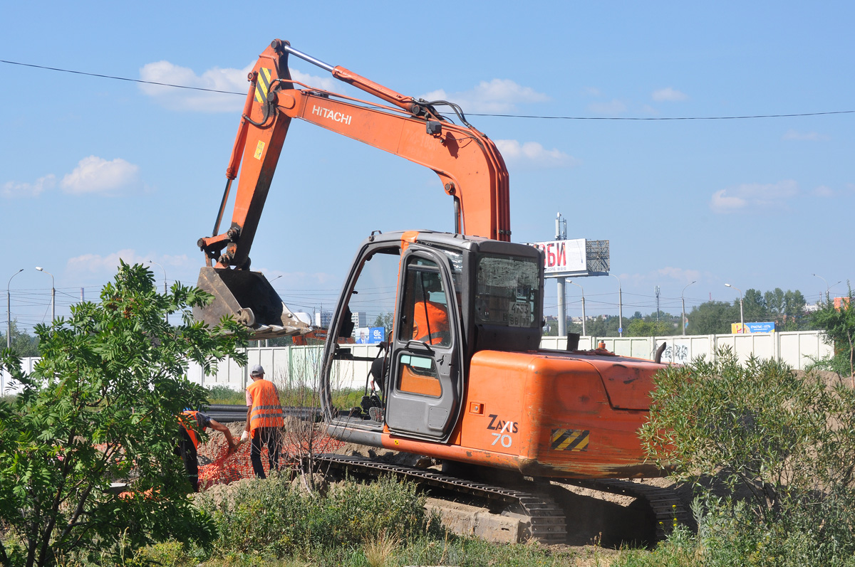 Москва, № 4753 ВВ 77 — Hitachi ZX70 (общая модель)