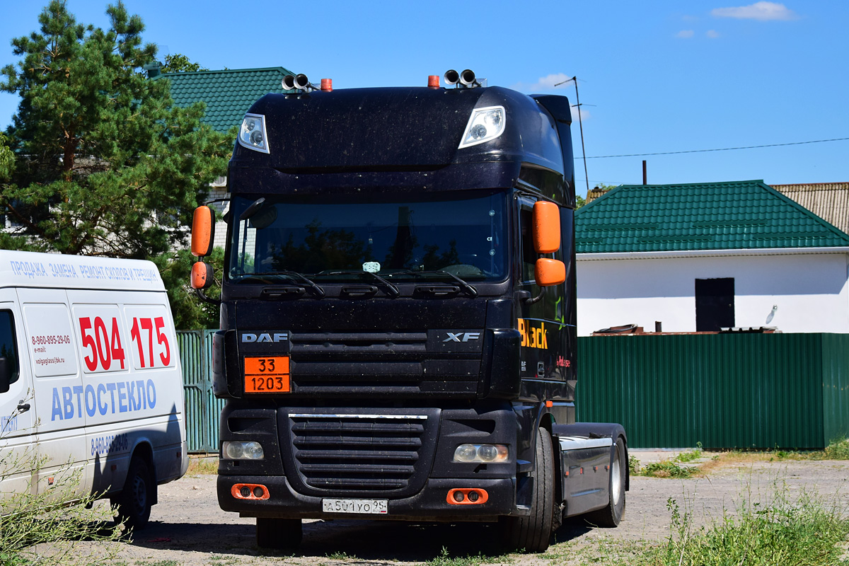 Чечня, № А 501 УО 95 — DAF XF105 FT