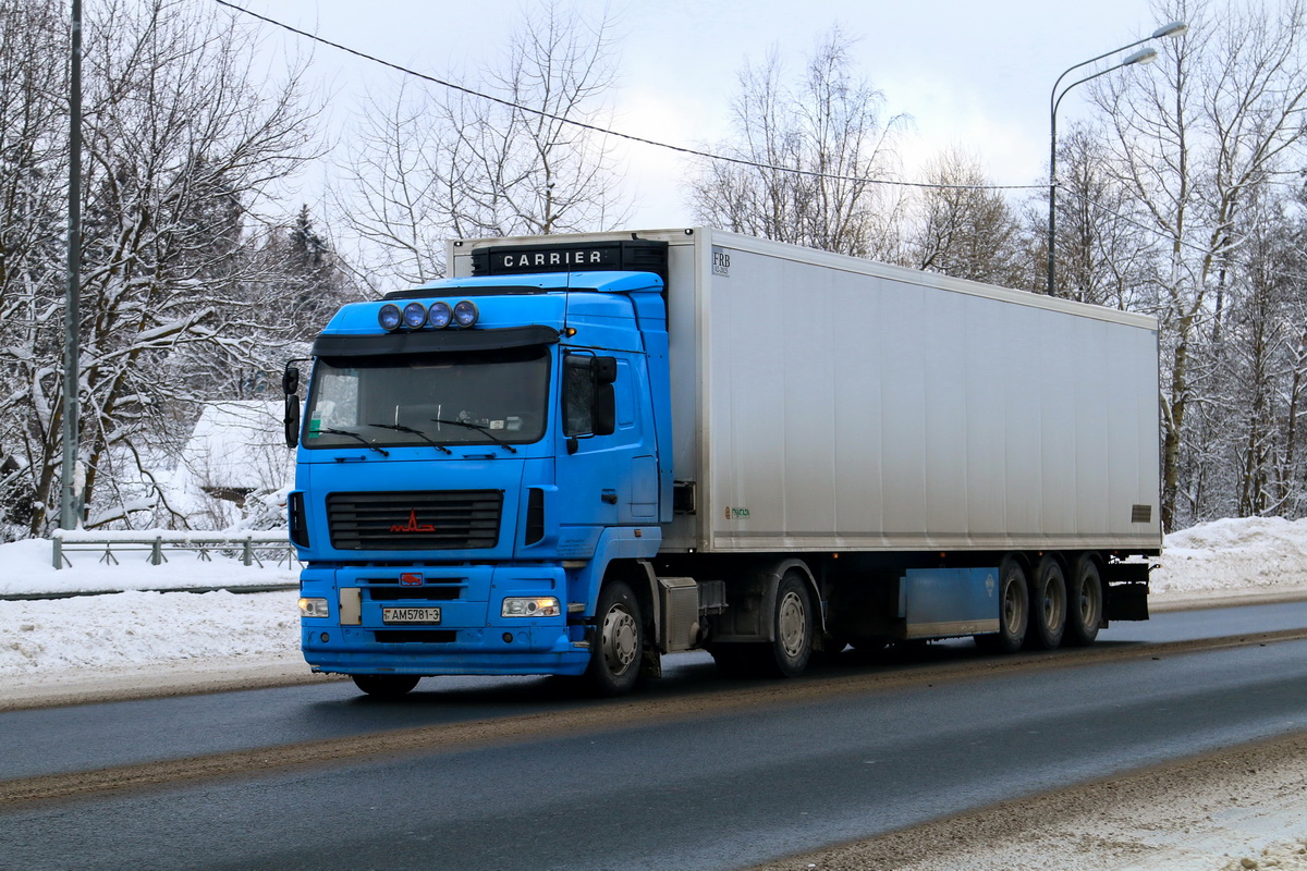 Гомельская область, № АМ 5781-3 — МАЗ-5440 (общая модель)