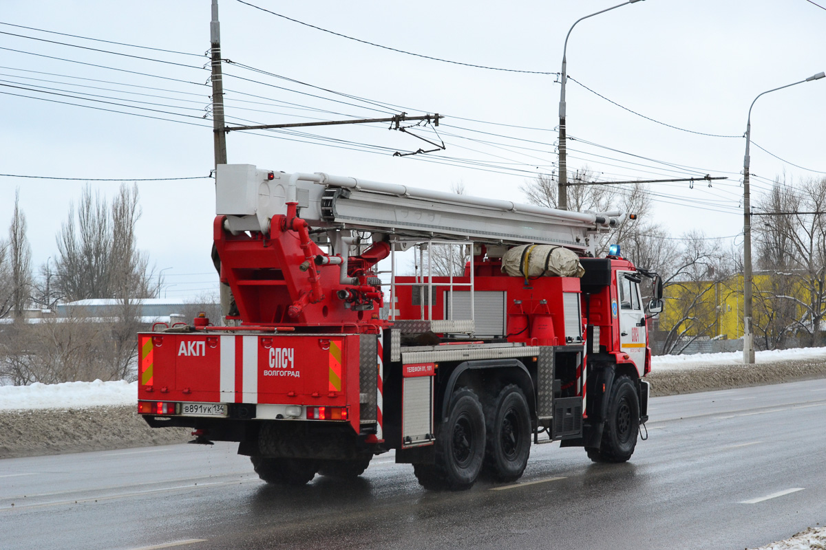 Волгоградская область, № В 891 УК 134 — КамАЗ-43118-46