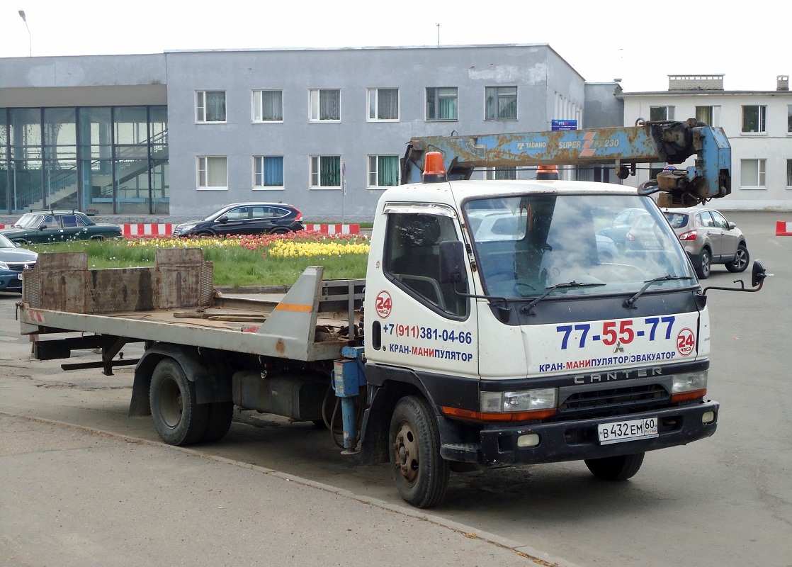 Псковская область, № В 432 ЕМ 60 — Mitsubishi Fuso Canter