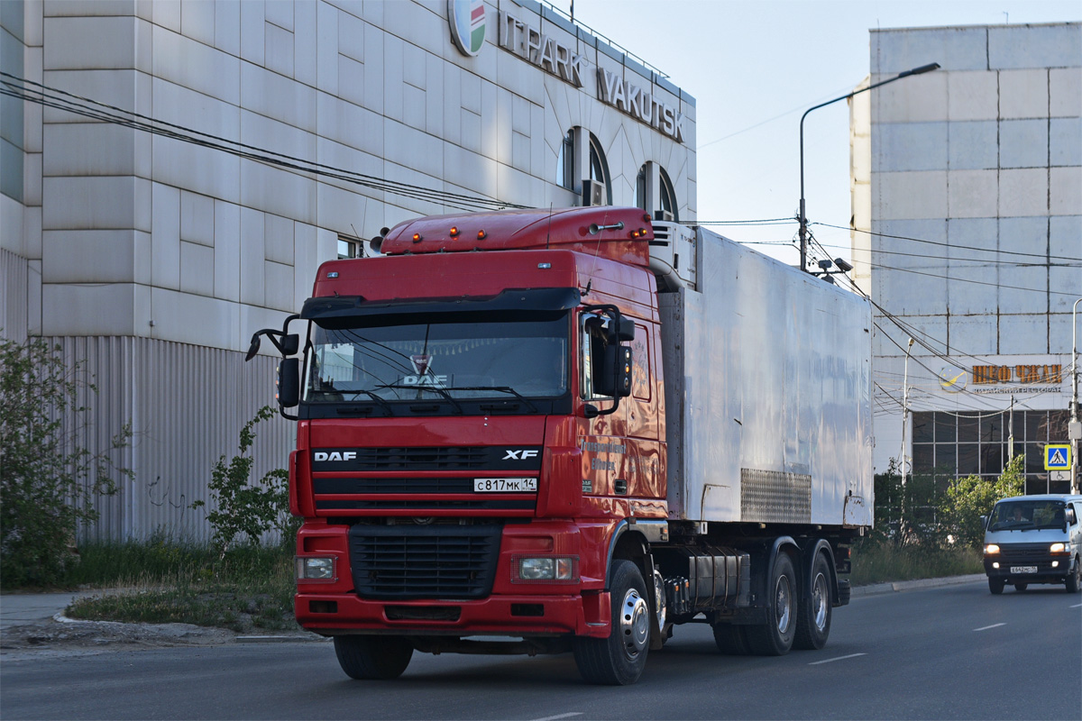 Саха (Якутия), № С 817 МК 14 — DAF XF95 FAS