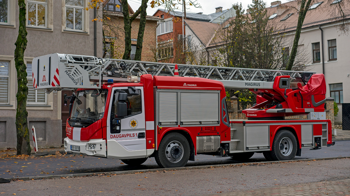 Латвия, № KR-6918 — IVECO (общая модель)