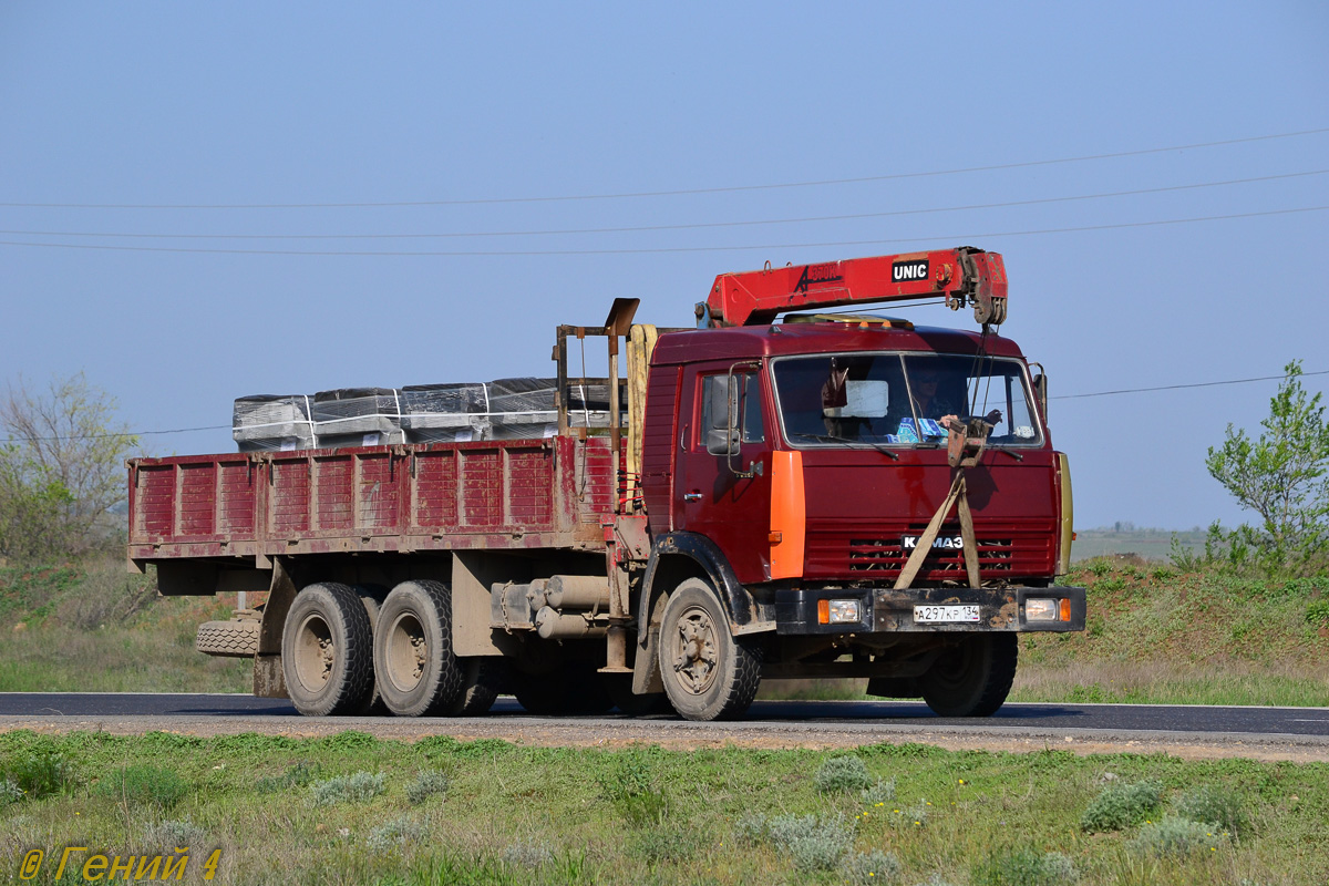 Волгоградская область, № А 297 КР 134 — КамАЗ-53213