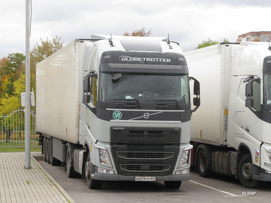 Смоленская область, № М 829 ОР 67 — Volvo ('2012) FH.500