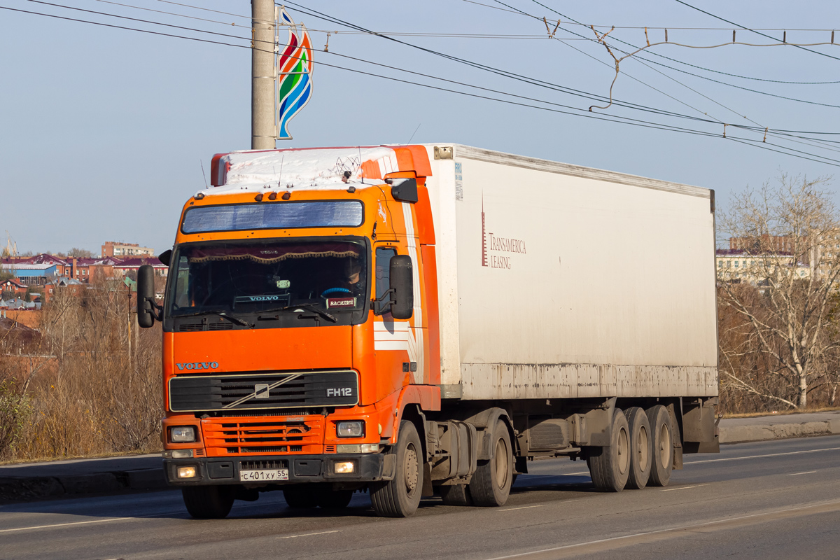 Омская область, № С 401 ХУ 55 — Volvo ('1993) FH12.420