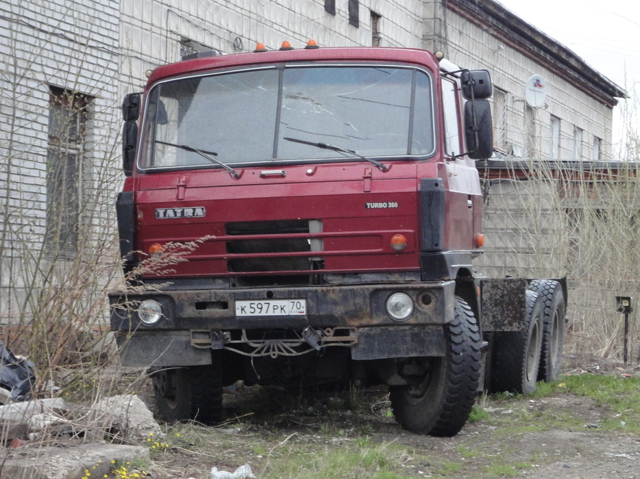 Томская область, № К 597 РК 70 — Tatra 815 S1