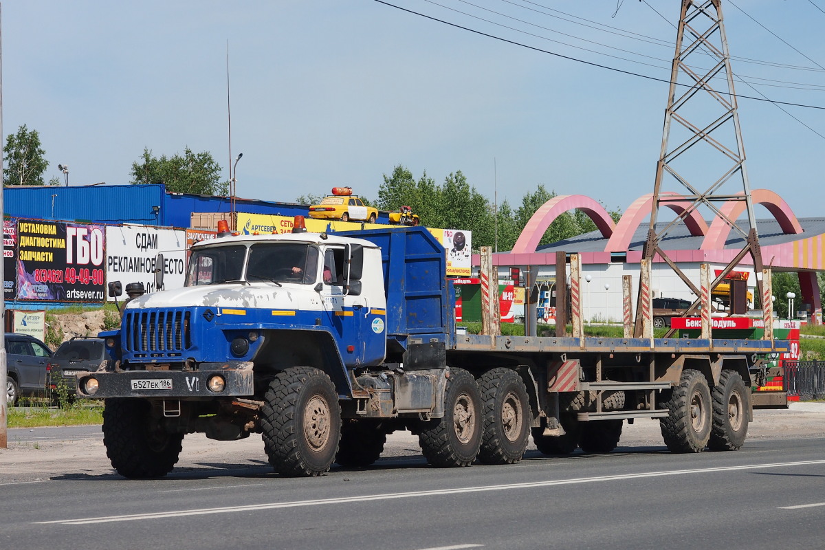 Ханты-Мансийский автоном.округ, № В 527 ЕК 186 — Урал-44202-72