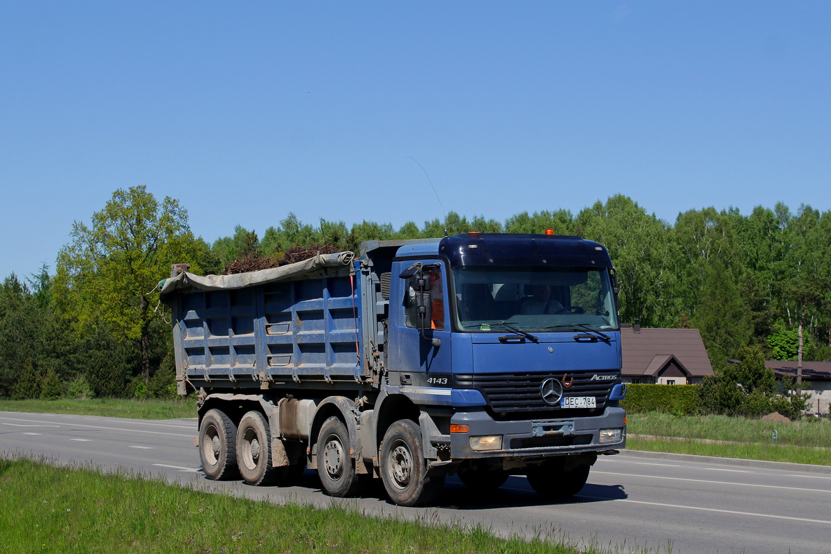 Литва, № DEC 784 — Mercedes-Benz Actros ('1997) 4143