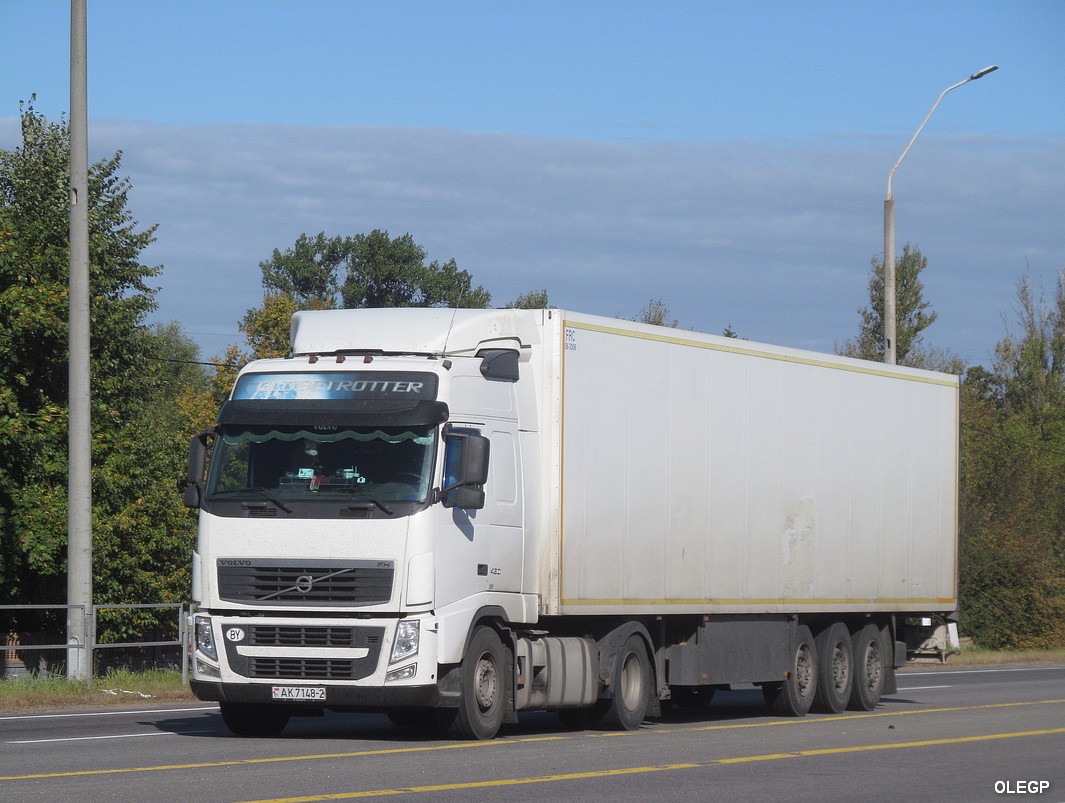 Витебская область, № АК 7148-2 — Volvo ('2008) FH.460