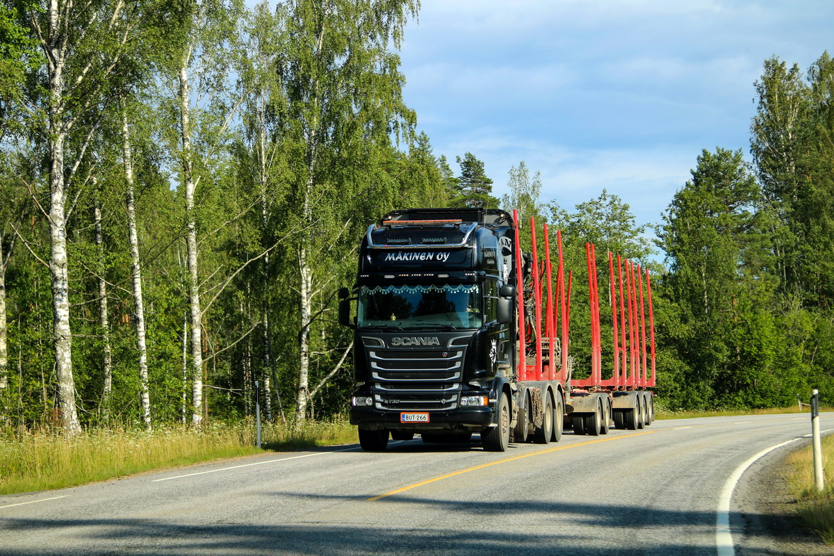 Финляндия, № BUT-266 — Scania ('2013) R730