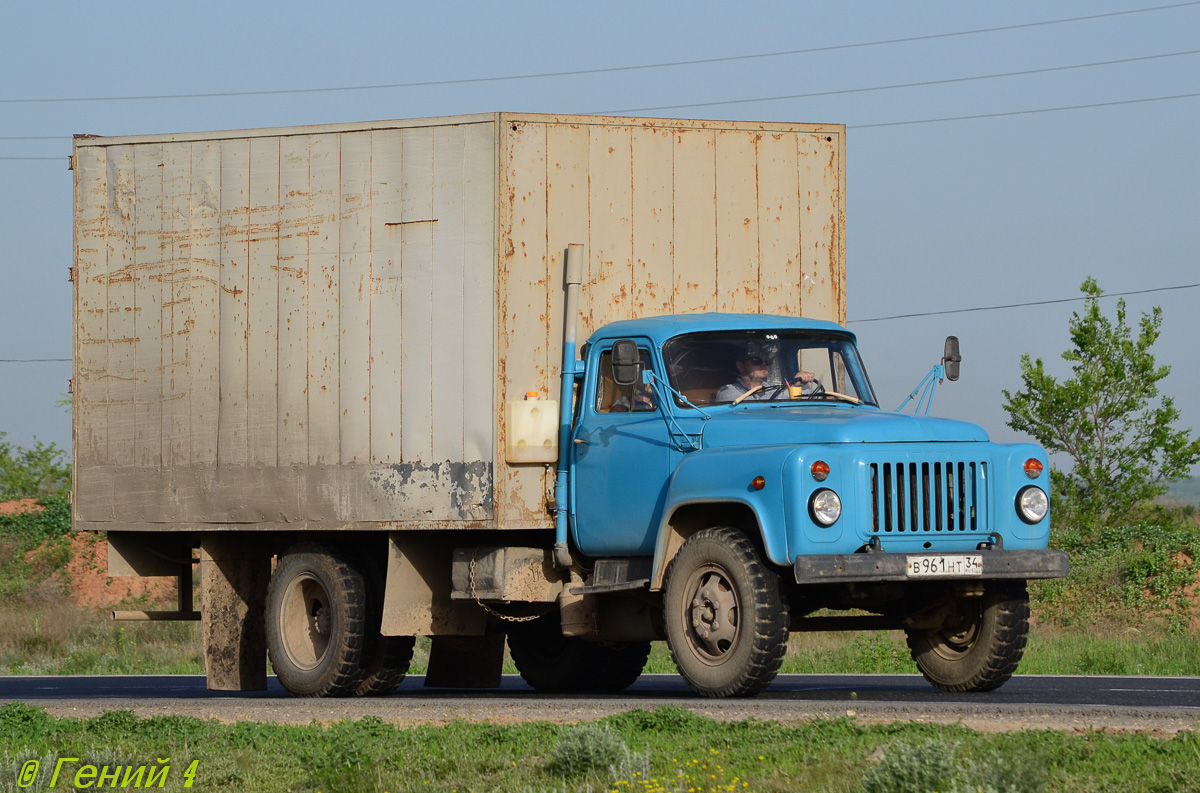 Волгоградская область, № В 961 НТ 34 — ГАЗ-52-01