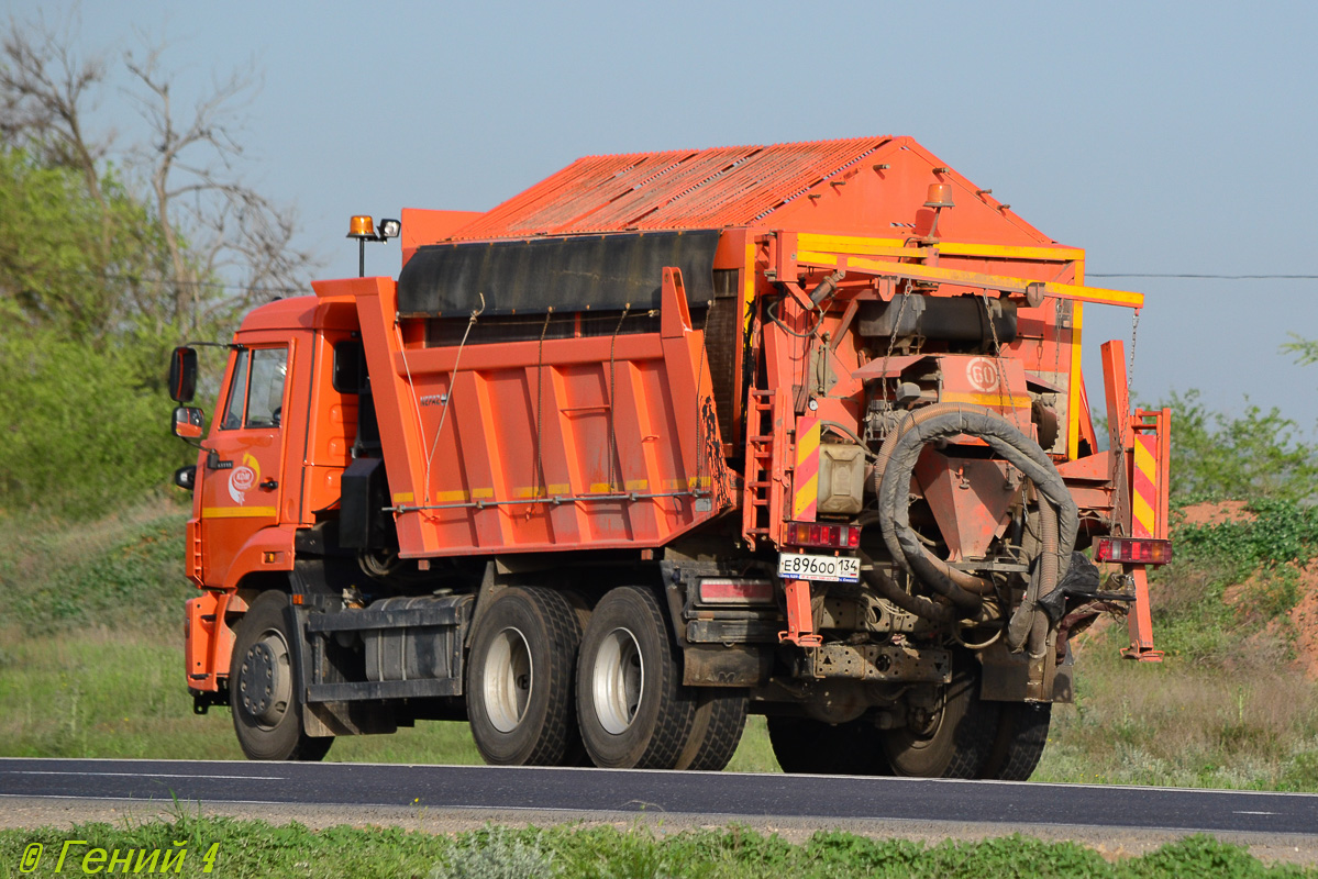 Волгоградская область, № Е 896 ОО 134 — КамАЗ-65115-L4