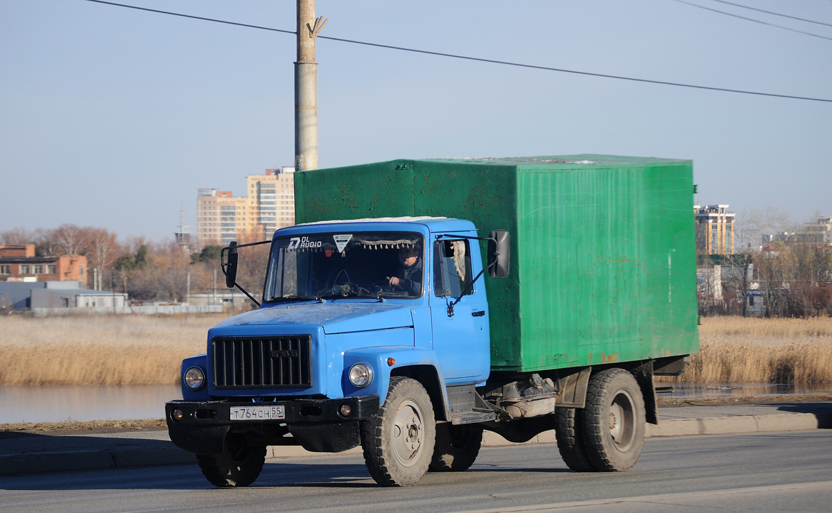 Омская область, № Т 764 СН 55 — ГАЗ-3307