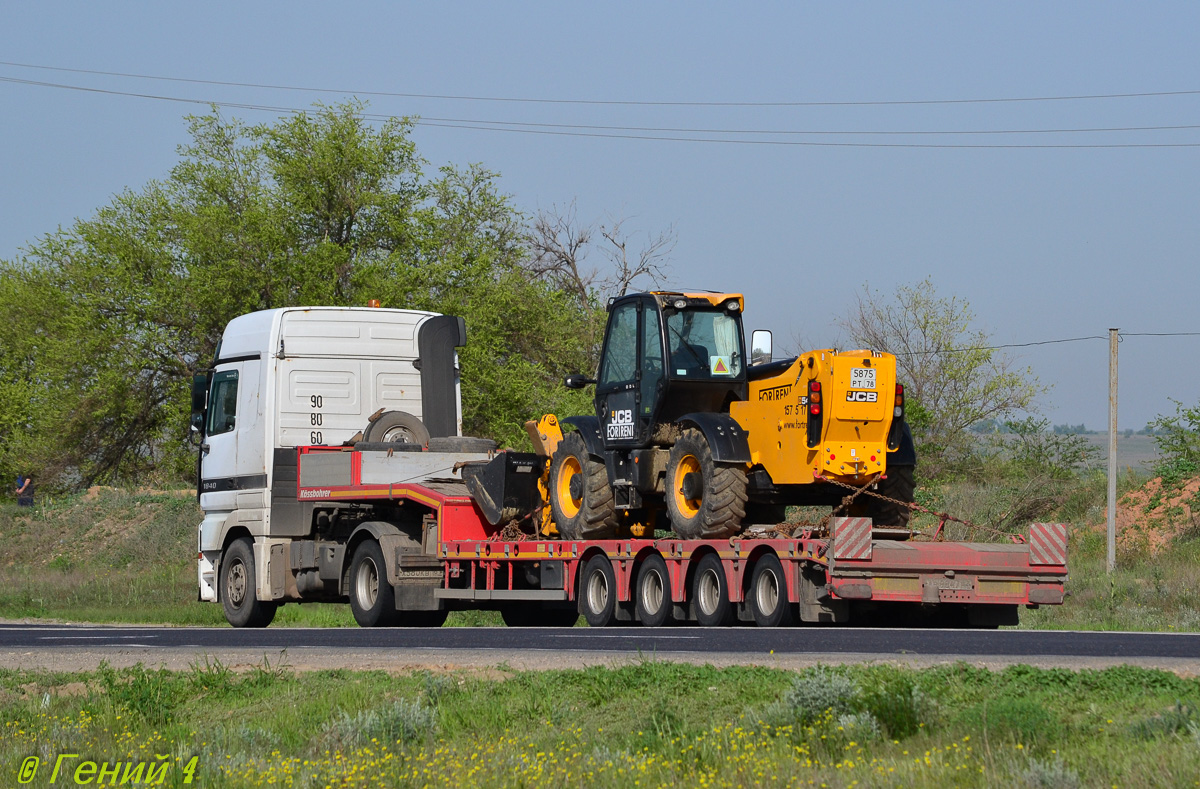 Ростовская область, № Х 580 КВ 161 — Mercedes-Benz Actros ('1997) 1840