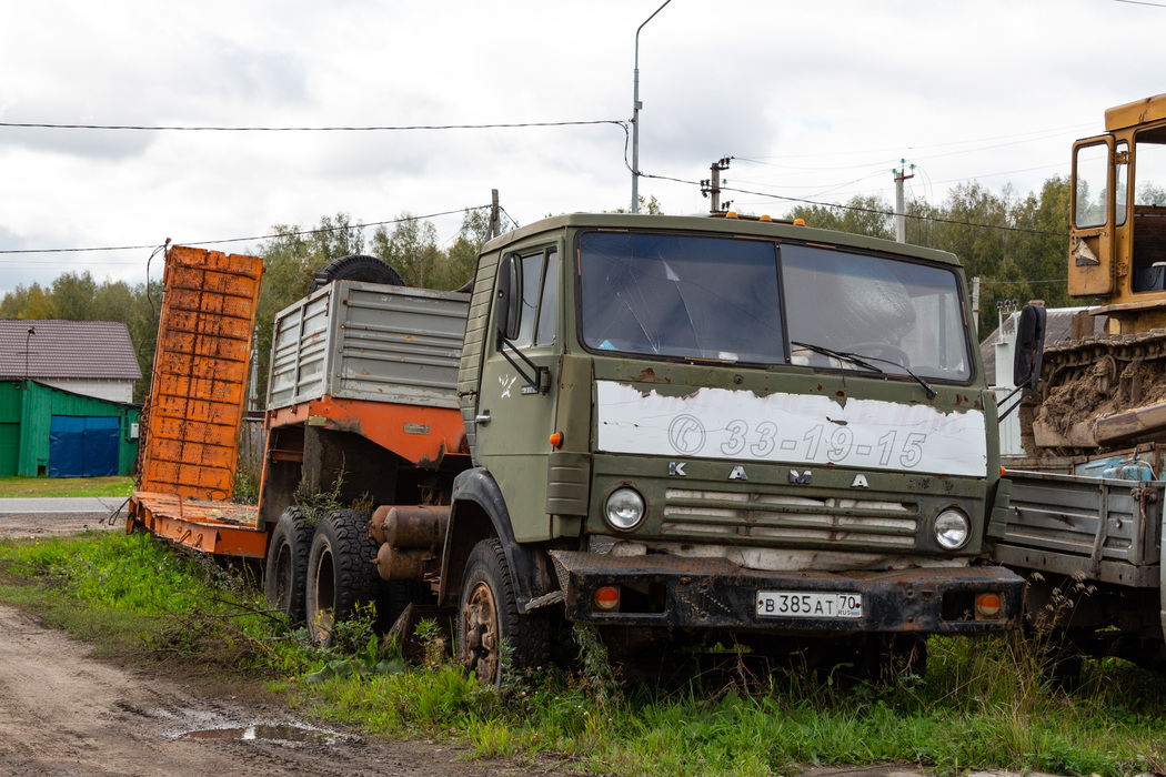 Томская область, № В 385 АТ 70 — КамАЗ-5410