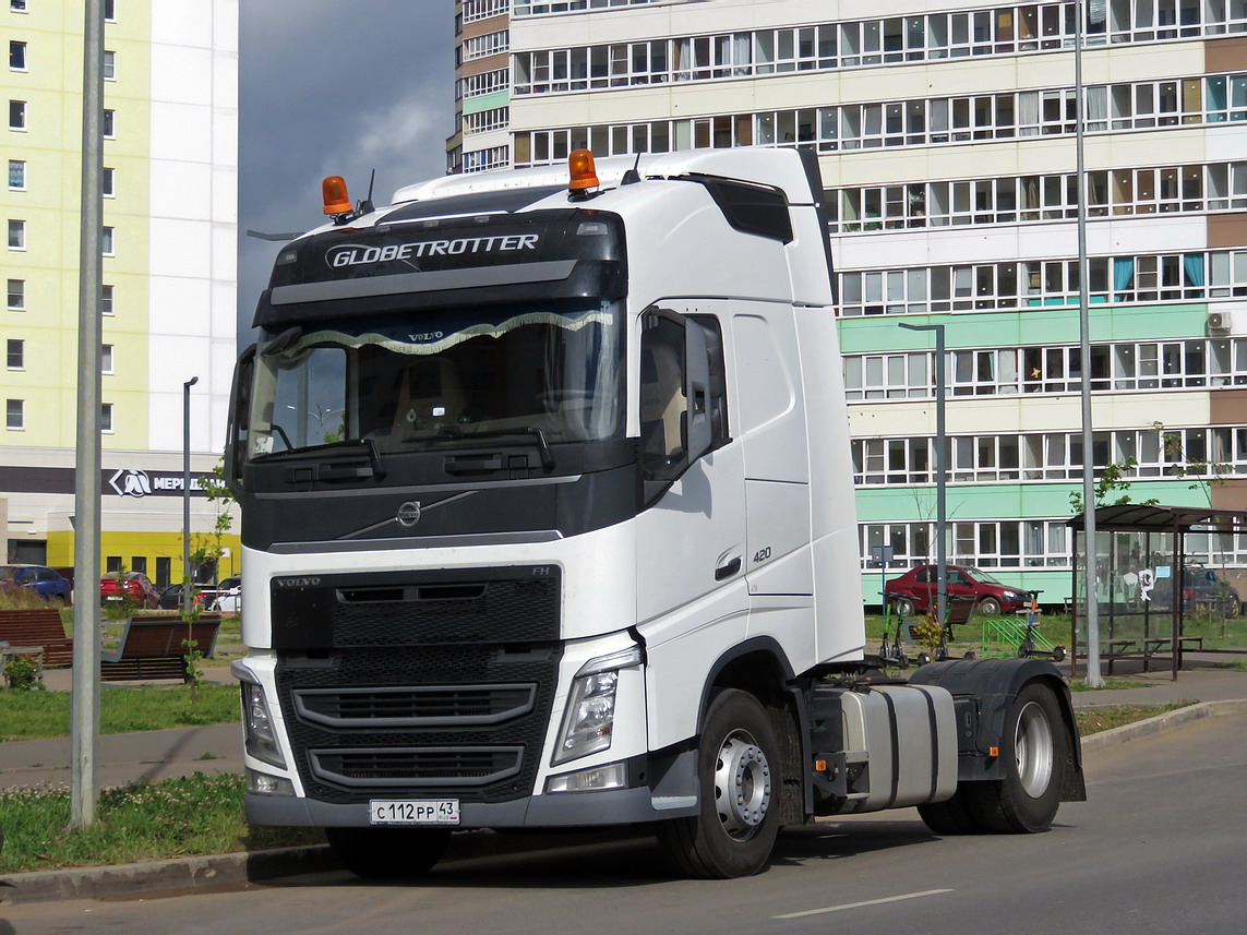 Кировская область, № С 112 РР 43 — Volvo ('2012) FH.420 [X9P]