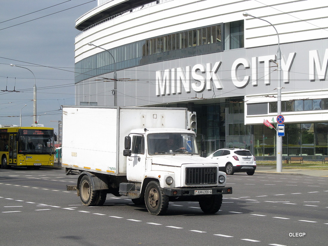 Гродненская область, № АМ 4356-4 — ГАЗ-3309