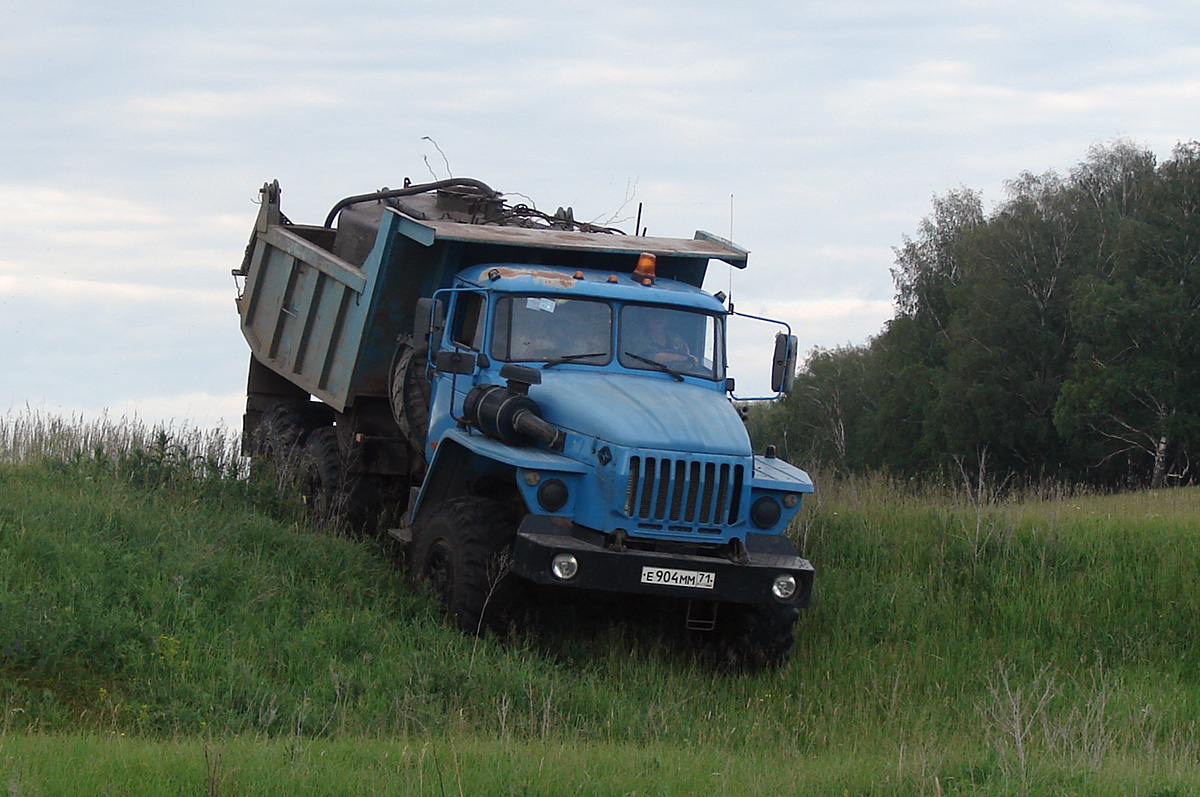 Тульская область, № Е 904 ММ 71 — Урал-55571-40