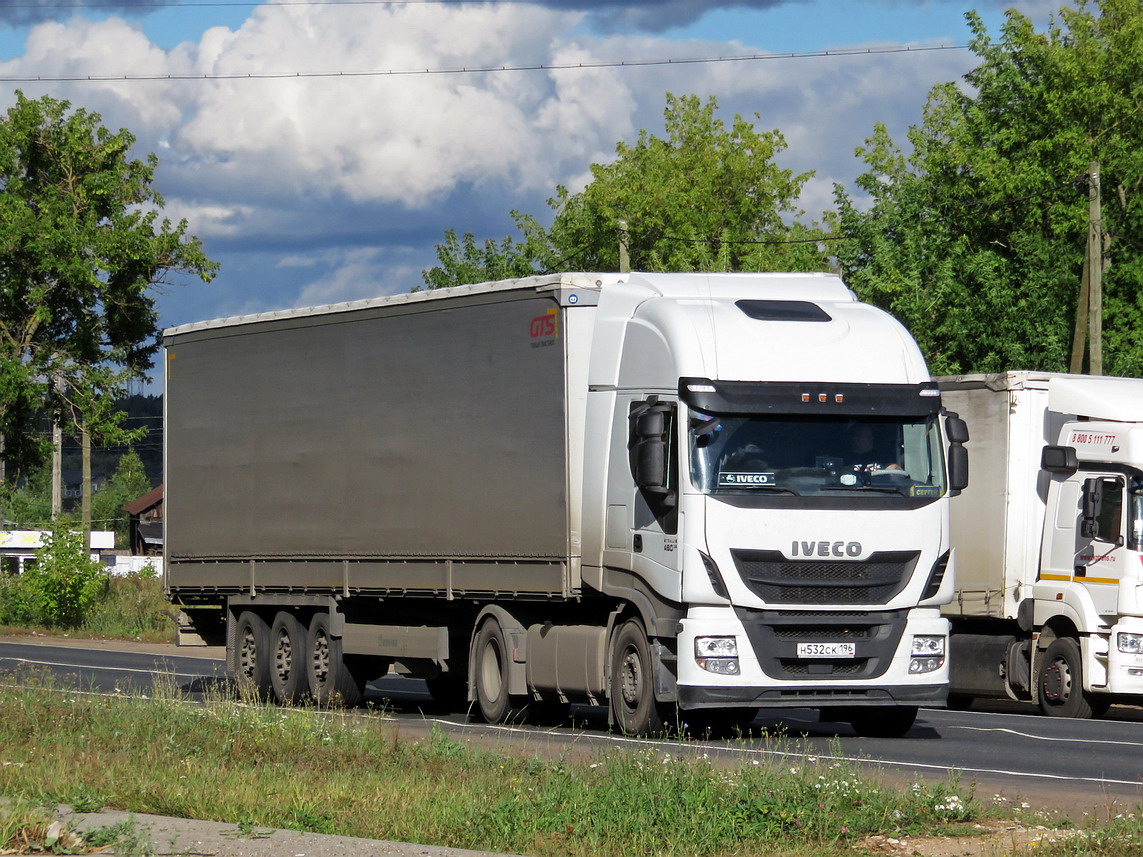 Свердловская область, № Н 532 СК 196 — IVECO Stralis ('2012)