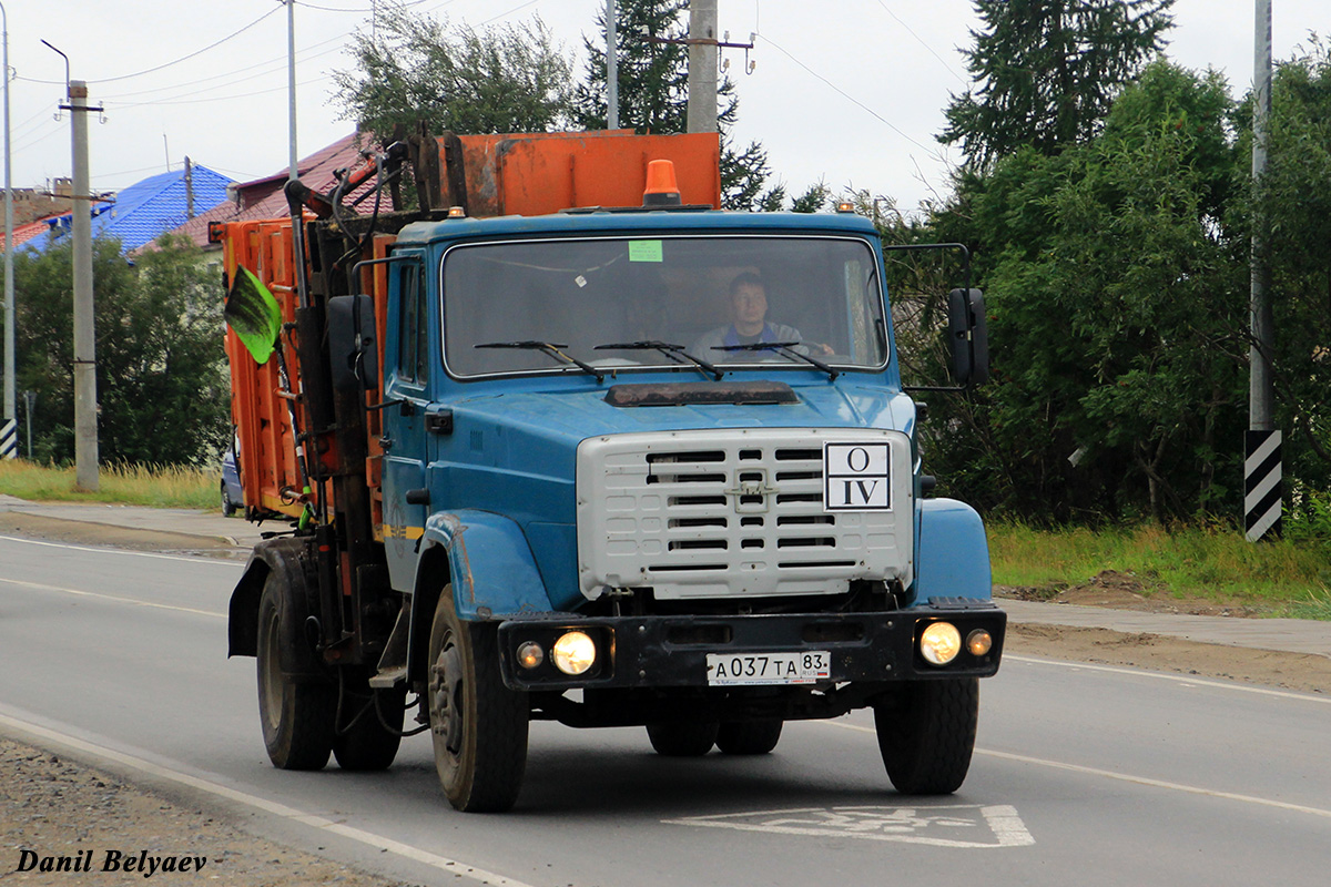 Ненецкий автономный округ, № А 037 ТА 83 — ЗИЛ-432932