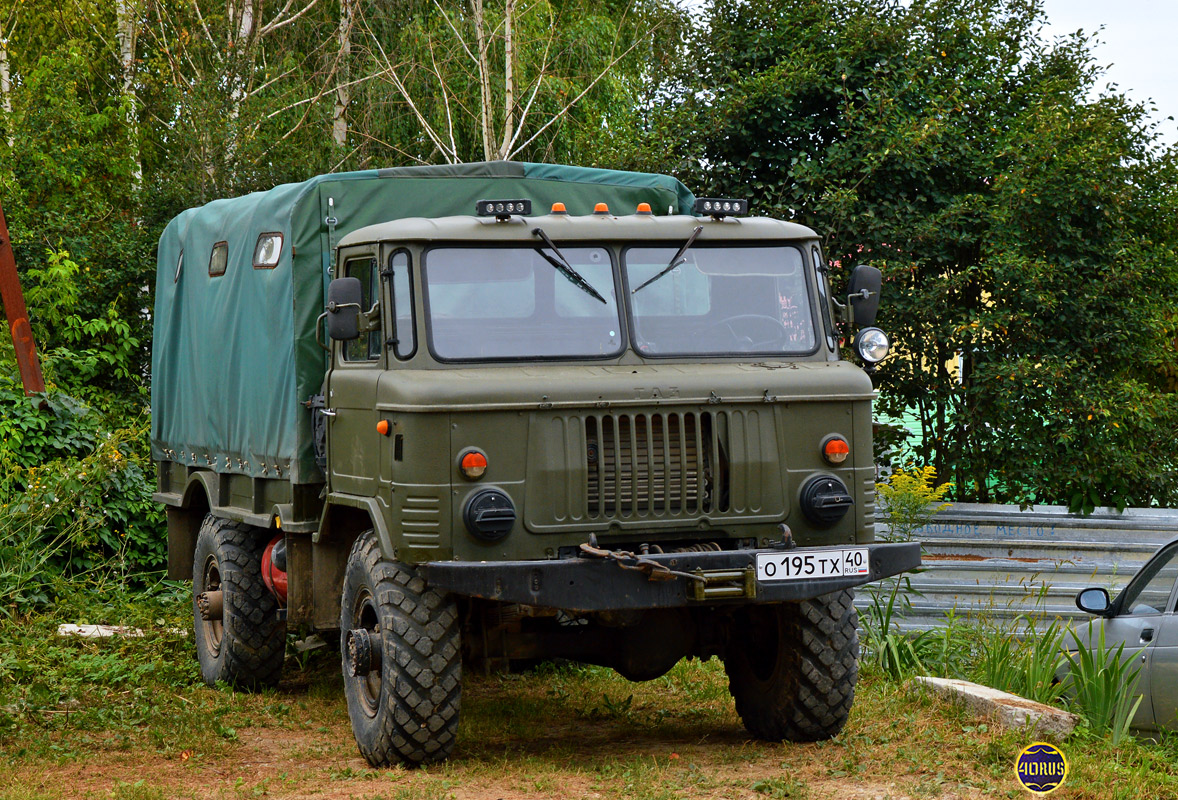 Калужская область, № О 195 ТХ 40 — ГАЗ-66 (общая модель)