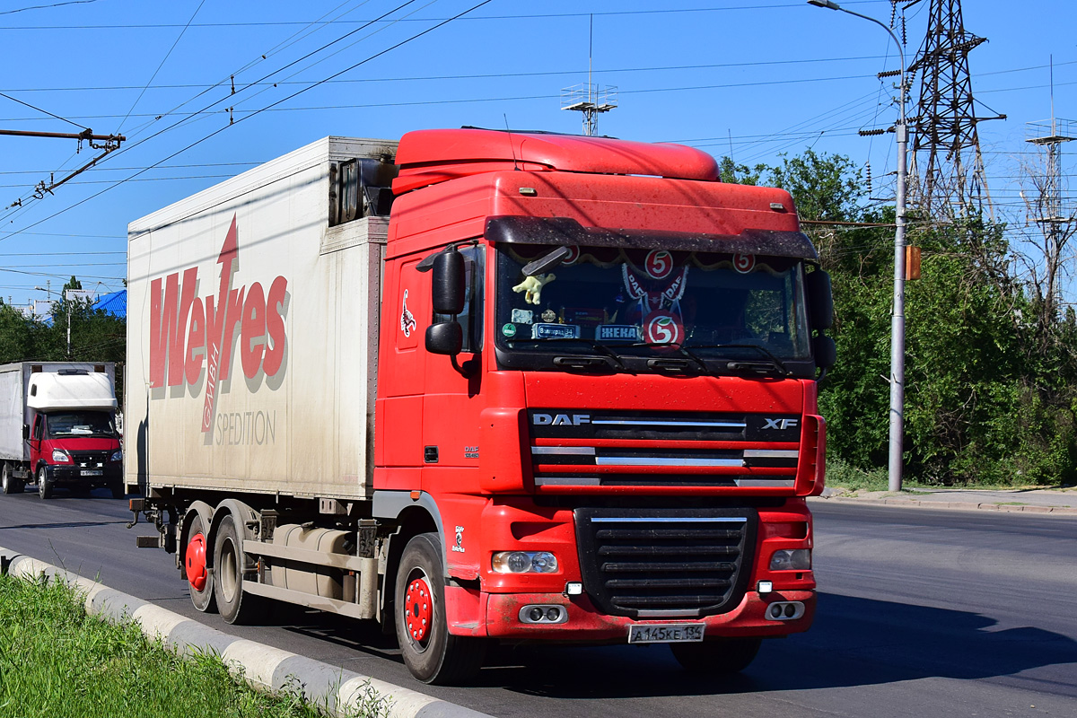 Волгоградская область, № А 145 КЕ 134 — DAF XF105 FAR