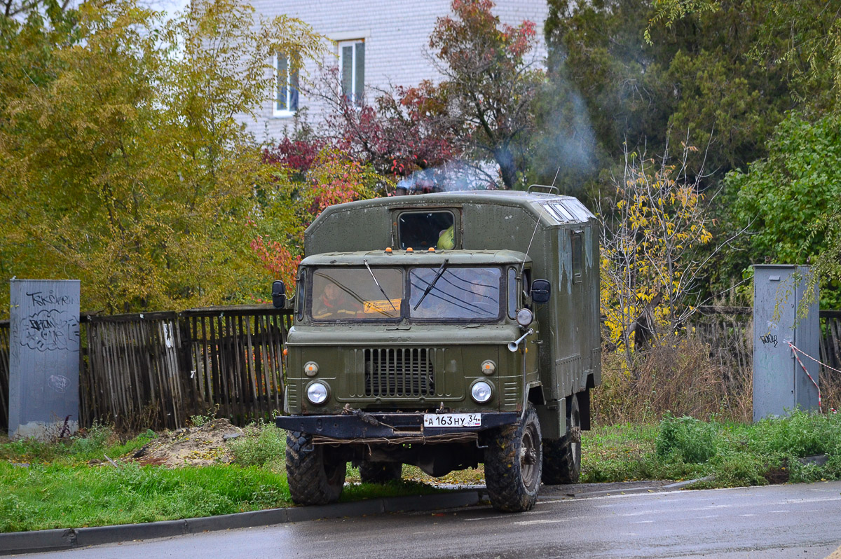 Волгоградская область, № А 163 НУ 34 — ГАЗ-66 (общая модель)