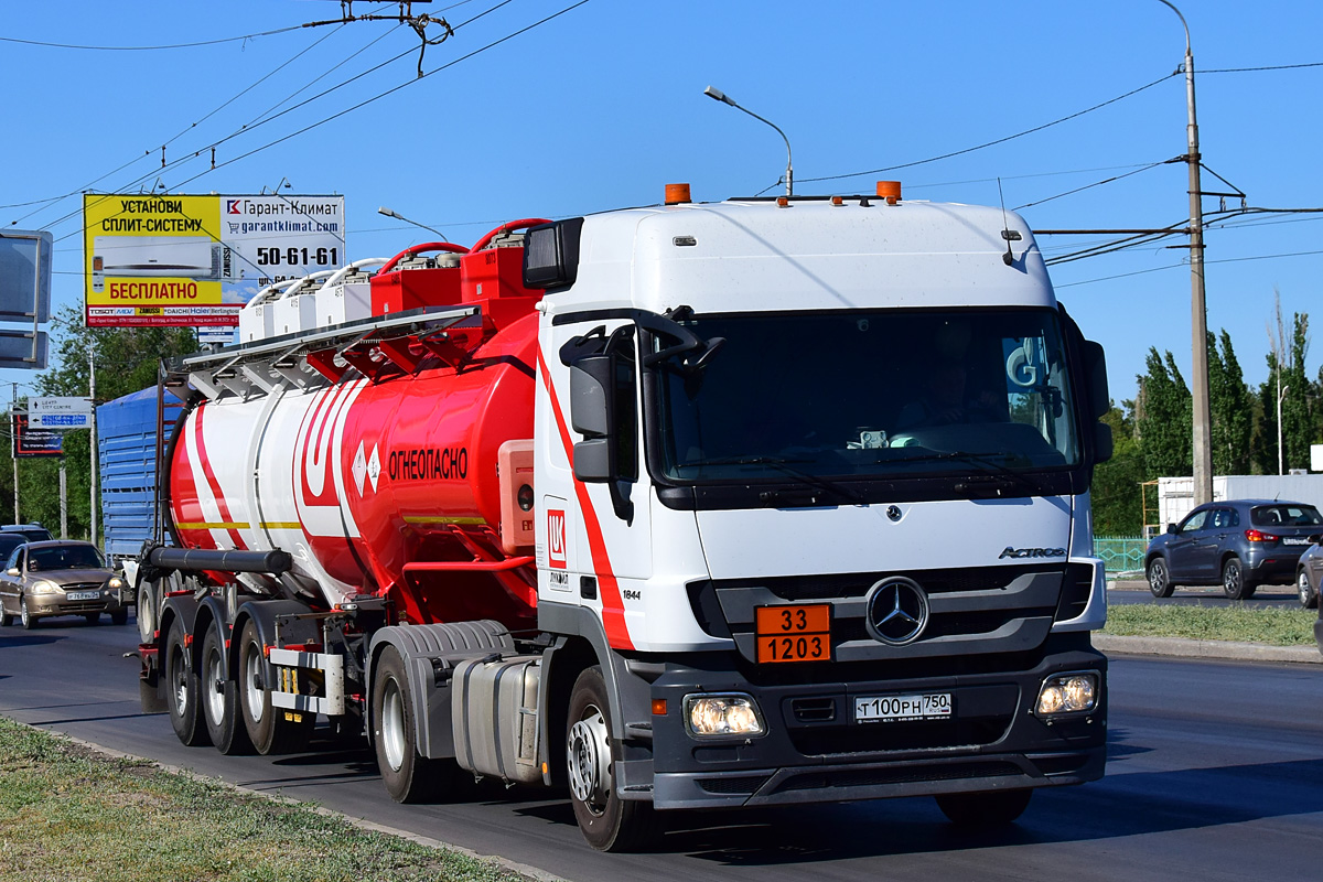 Волгоградская область, № Т 100 РН 750 — Mercedes-Benz Actros '09 1844 [Z9M]