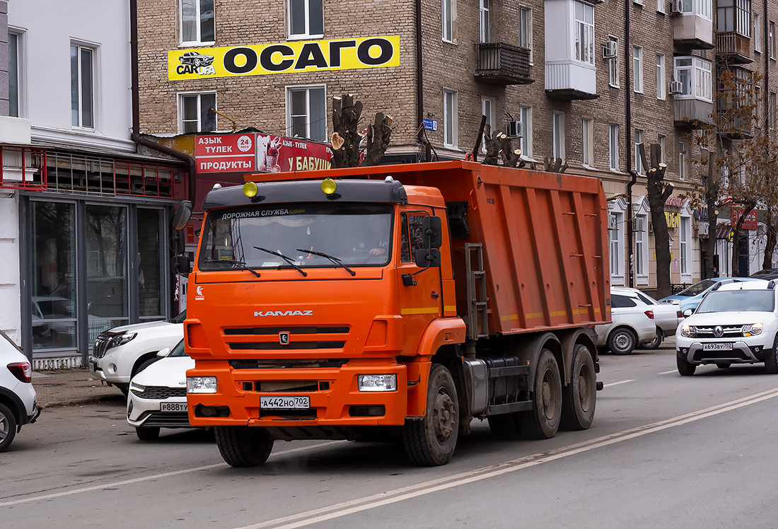 Башкортостан, № А 442 НО 702 — КамАЗ-6520-53